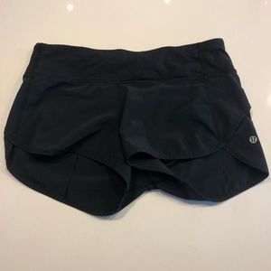 Lulu Lemon 4 Way stretch running shorts